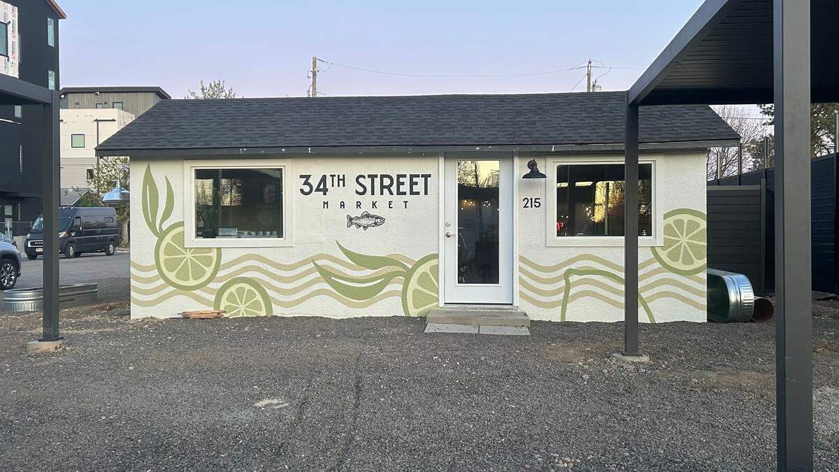 Ball is building 34th Street Market across from Rosa and Push & Pour.