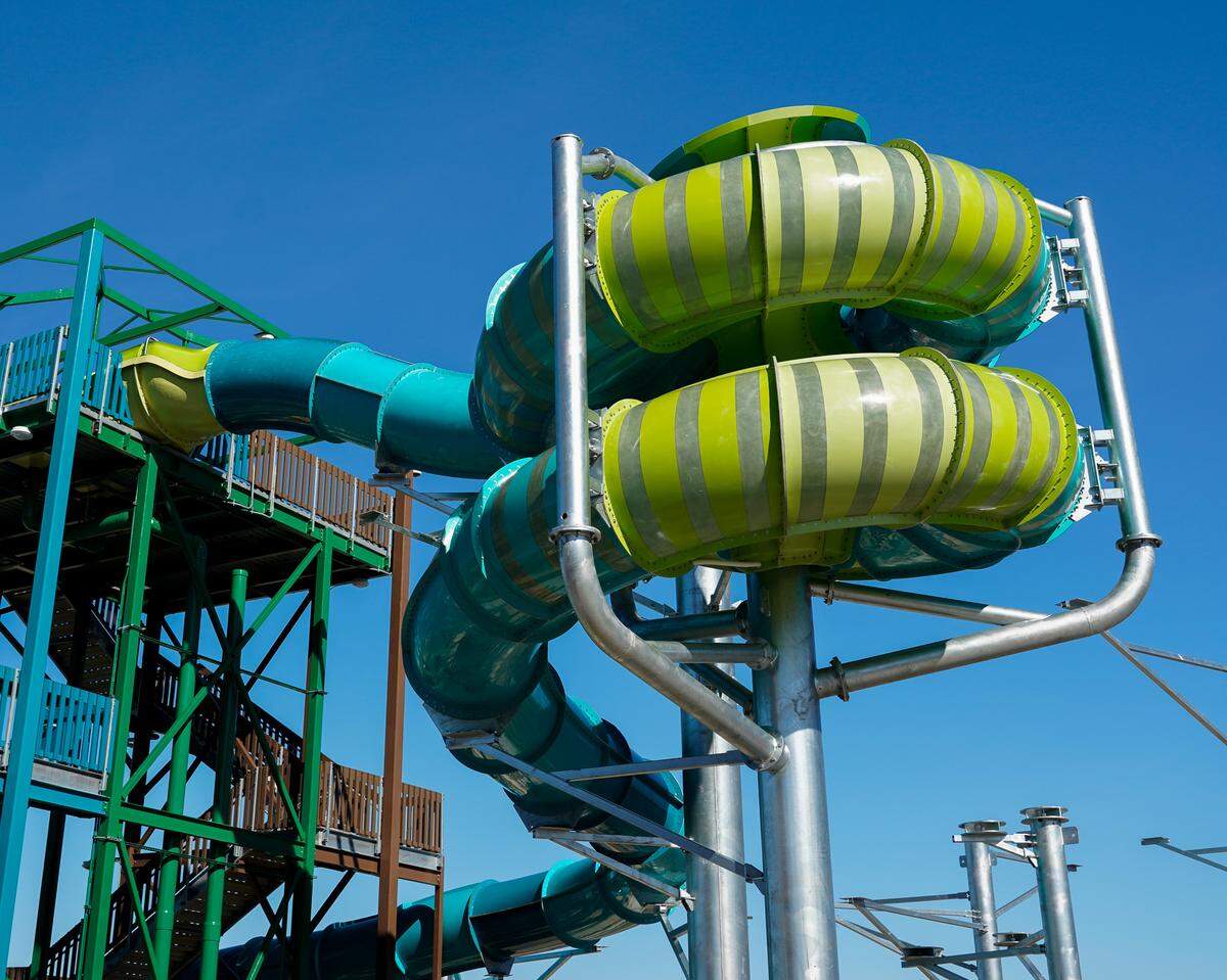 A new attraction featuring a 720-degree turn opens Saturday at Roaring Springs off of I-84 in Meridian.