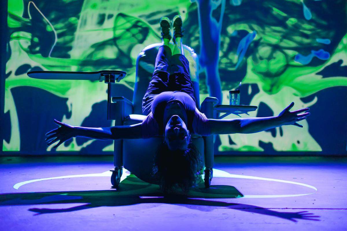 Jodeen Revere in her one-woman-show “The Persistent Guest” plays through Oct. 29 at Boise Contemporary Theater, 854 Fulton St.