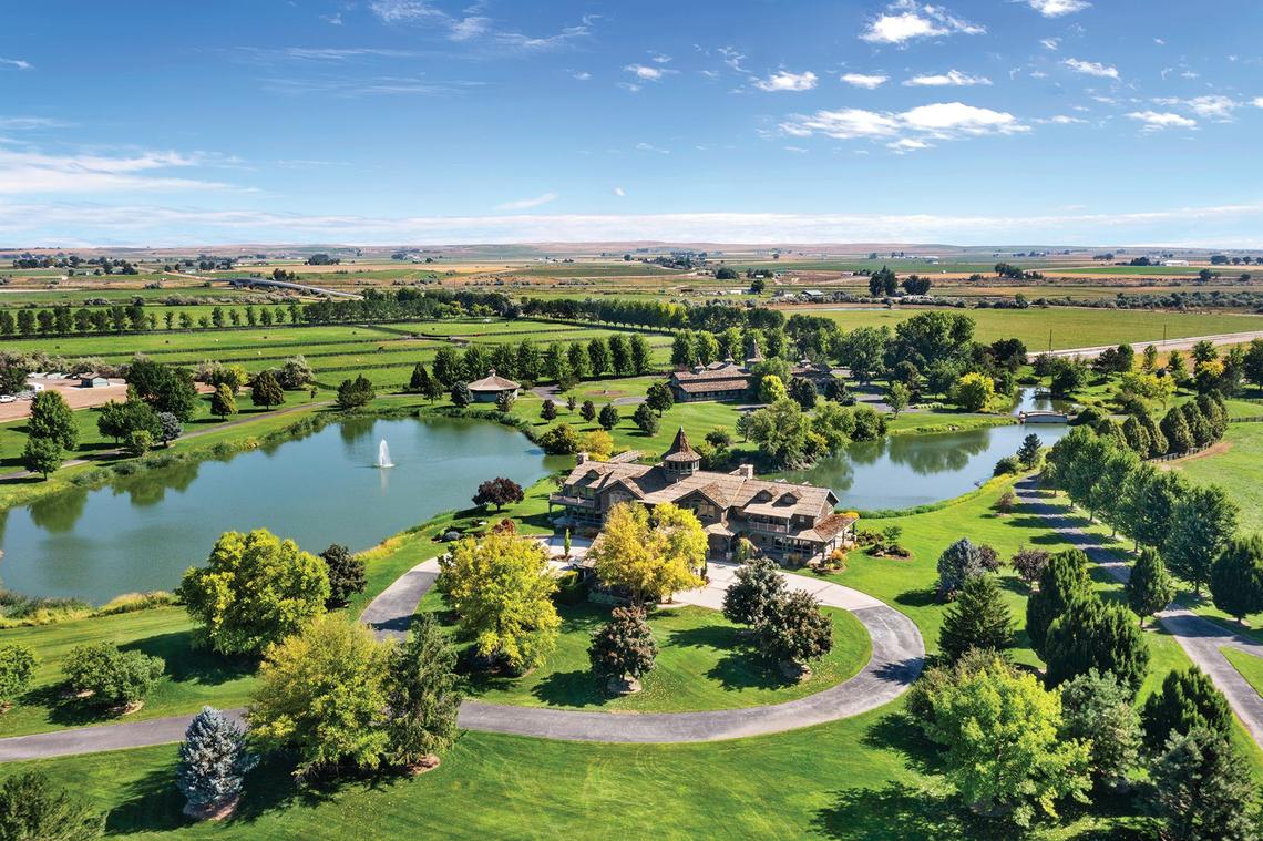 Larry and Marianne Williams, who founded the Idaho Timber Company, are selling their Tree Top Ranches property. The property has been the family’s headquarters for thoroughbred horse racing.