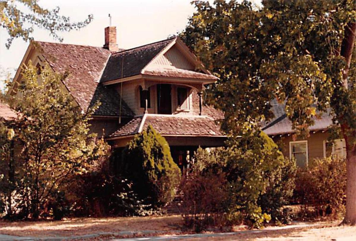 Sherri Randall’s home in Boise before being moved in 1991. (courtesy Sherri Randall)