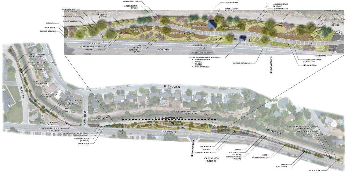 “It’s always exciting when we can add to our park and open space offerings, and this improvement project will create a unique space developed in close coordination with the neighbors and visitors who directly benefit from it,” Boise Parks and Recreation Director Doug Holloway said in a news release.
