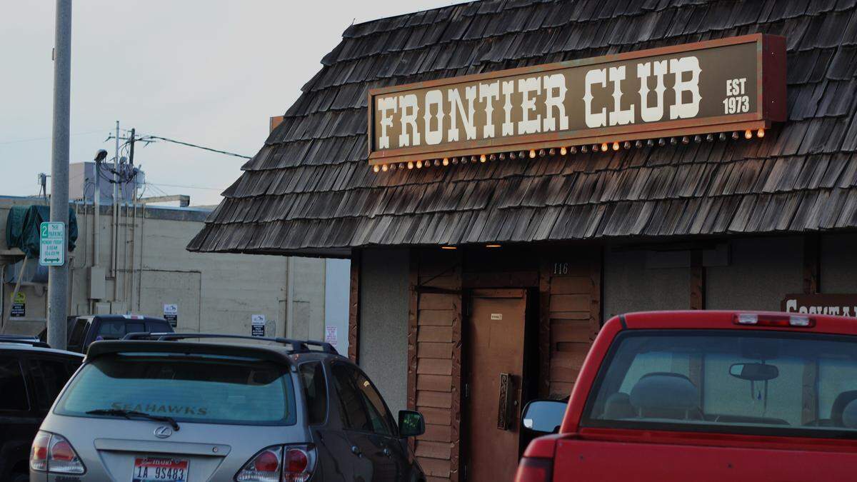 The Frontier Club became a nonsmoking bar in April. Manager Dallas Dinwiddie says business has improved since.