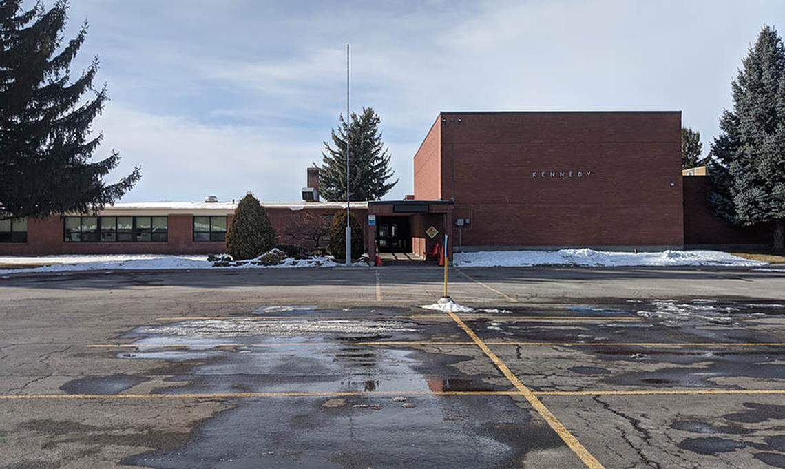 Kennedy Elementary School in Rexburg, Idaho, where Joshua Vallow was last seen on Sept. 23.
