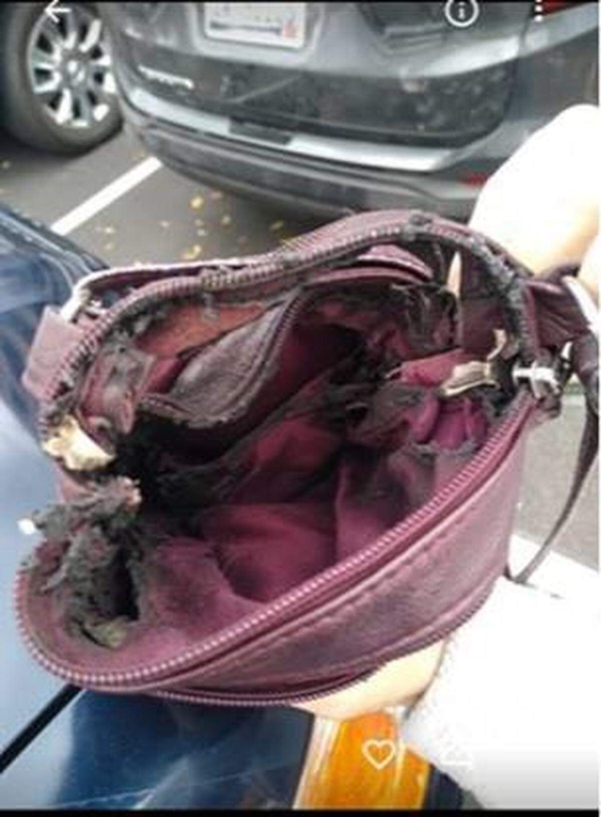 “A St. Luke’s security officer and an employee recently witnessed an incident firsthand when the employee’s purse burst into flames in a Meridian parking lot as she stood near her car,” St. Luke’s Health System said.