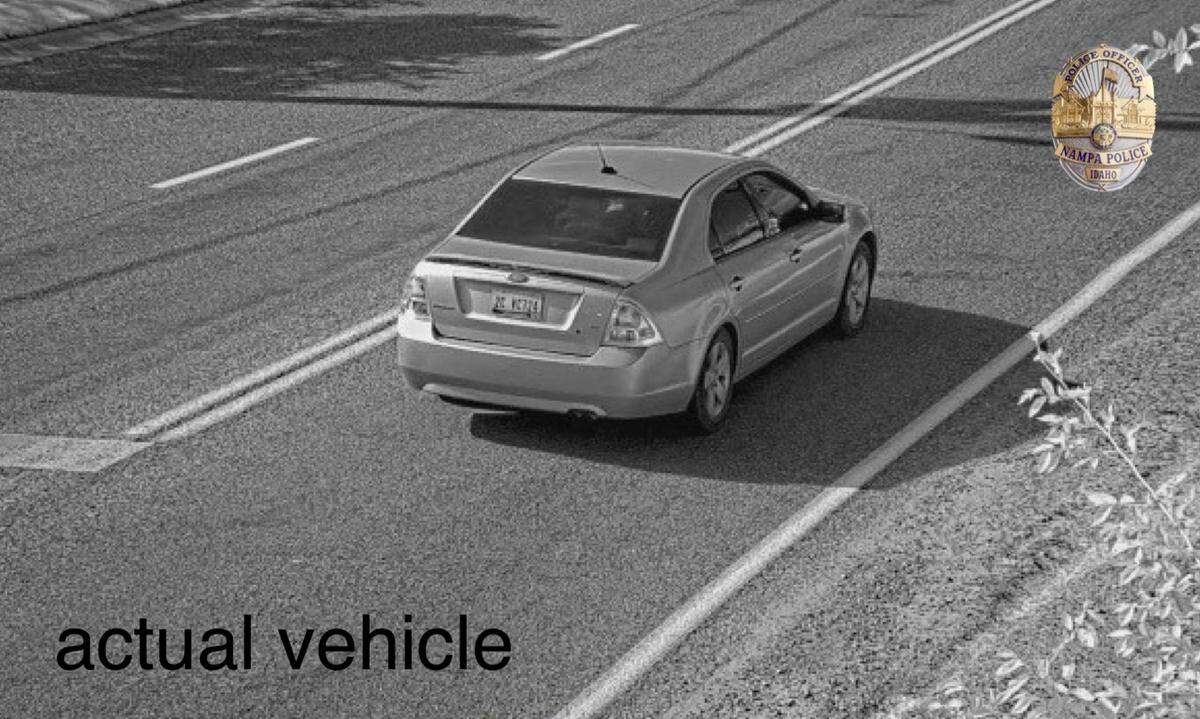 Police urge people to call 911 if they see James Casselman’s vehicle, a gray 2009 Ford Fusion with Idaho license plate 2CVC724.
