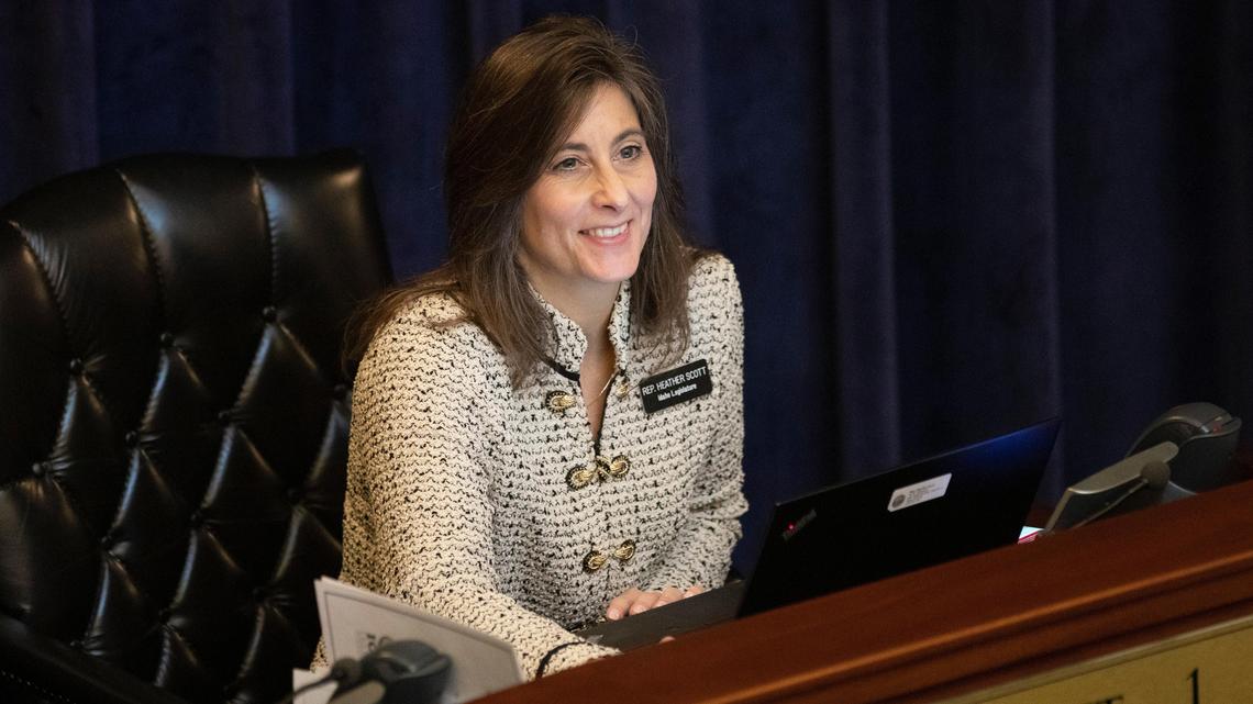 Rep. Heather Scott, R-Blanchard. 2020 Idaho State Legislature.
