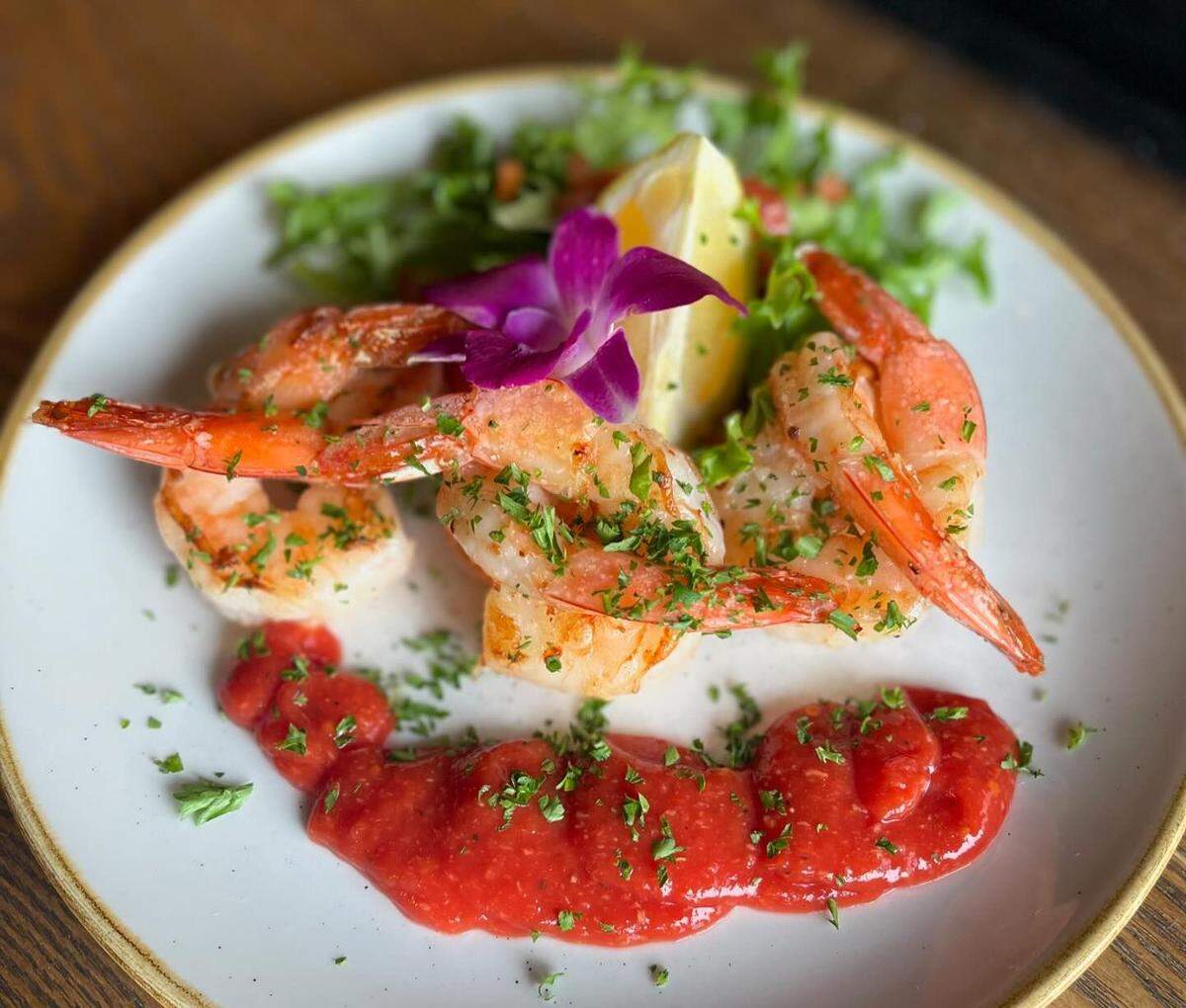 Grill and Chill Shrimp is a new appetizer being served as part of the Nick’s rebranding.