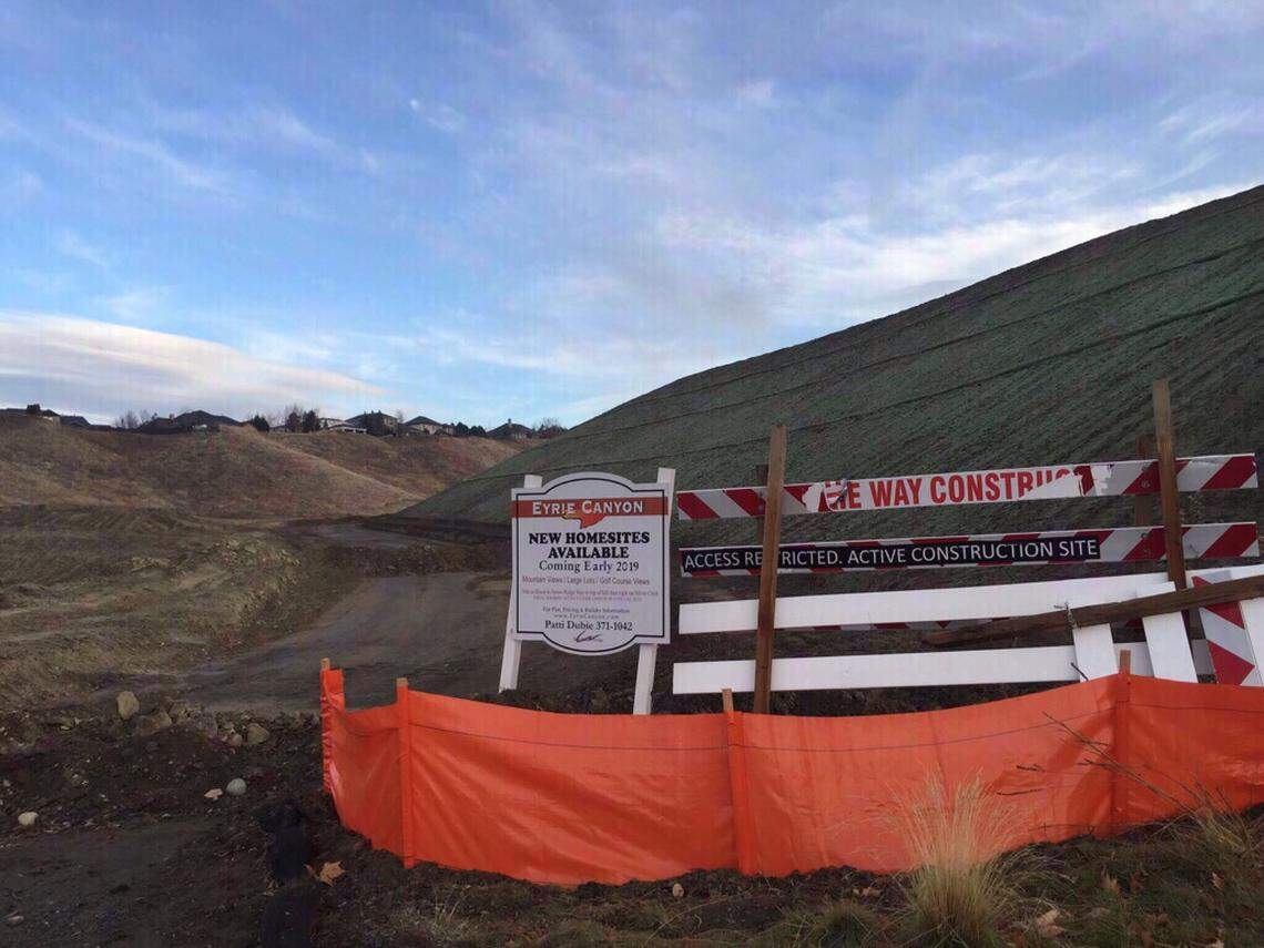 Boise home developer Colin Connell has built the Eyrie Canyon subdivision north of Hill Road near 36th Street and plans to expand it. The expansion plan has drawn opposition from neighbors. The EPA fined Connell’s company for violating the Clean Water Act during construction at Eyrie.