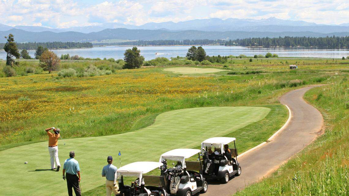 Osprey Meadows golf course at Tamarack Resort featured picturesque views before shutting down in 2015 after a decade. Tamarack plans to open a driving range in summer 2022 and the full course a year later.