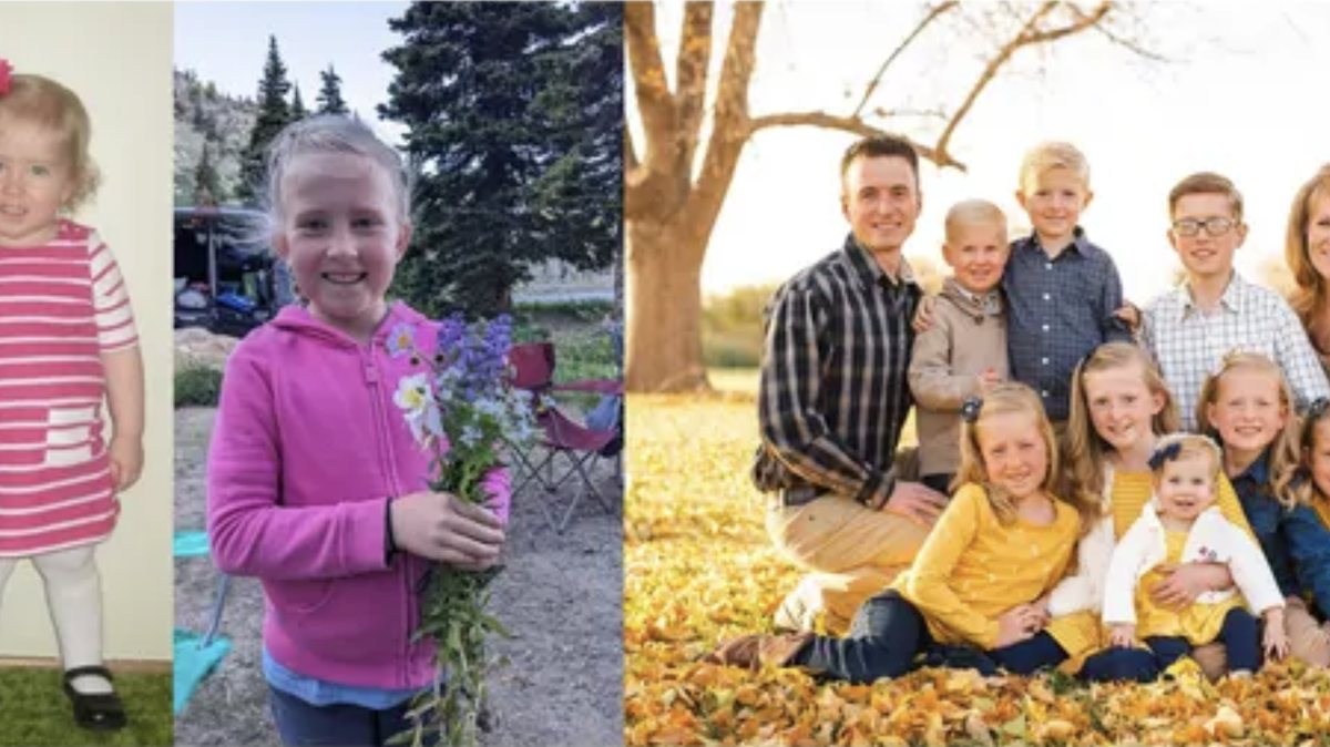 Cadence Eastin, center, died after a pine tree fell on her tent while she was camping with her family in the Boise National Forest.