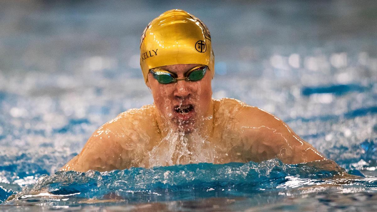 Bishop Kelly junior Shae Stratton won the 4A boys 200-yard individual medley during the state meet Saturday at the West YMCA in Boise.