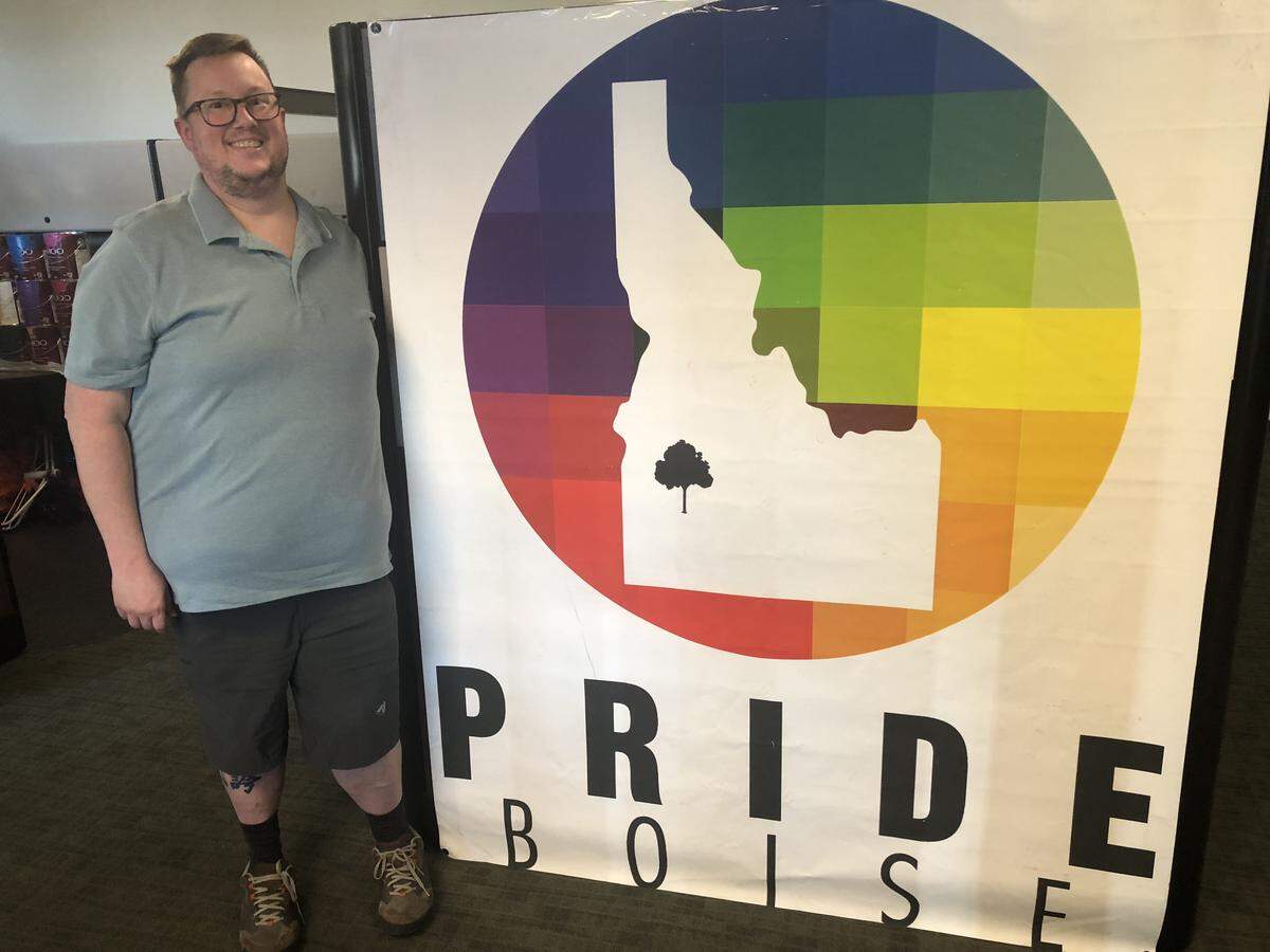 Joseph Kibbe, treasurer for Boise Pride Festival Inc.