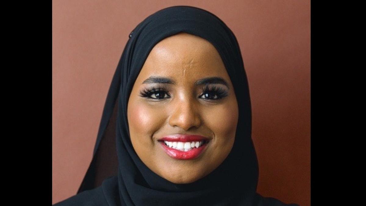Halima Hamud left a refugee camp in Kenya and is now working on her master’s degree in the U.S. That’s how the American dream works.