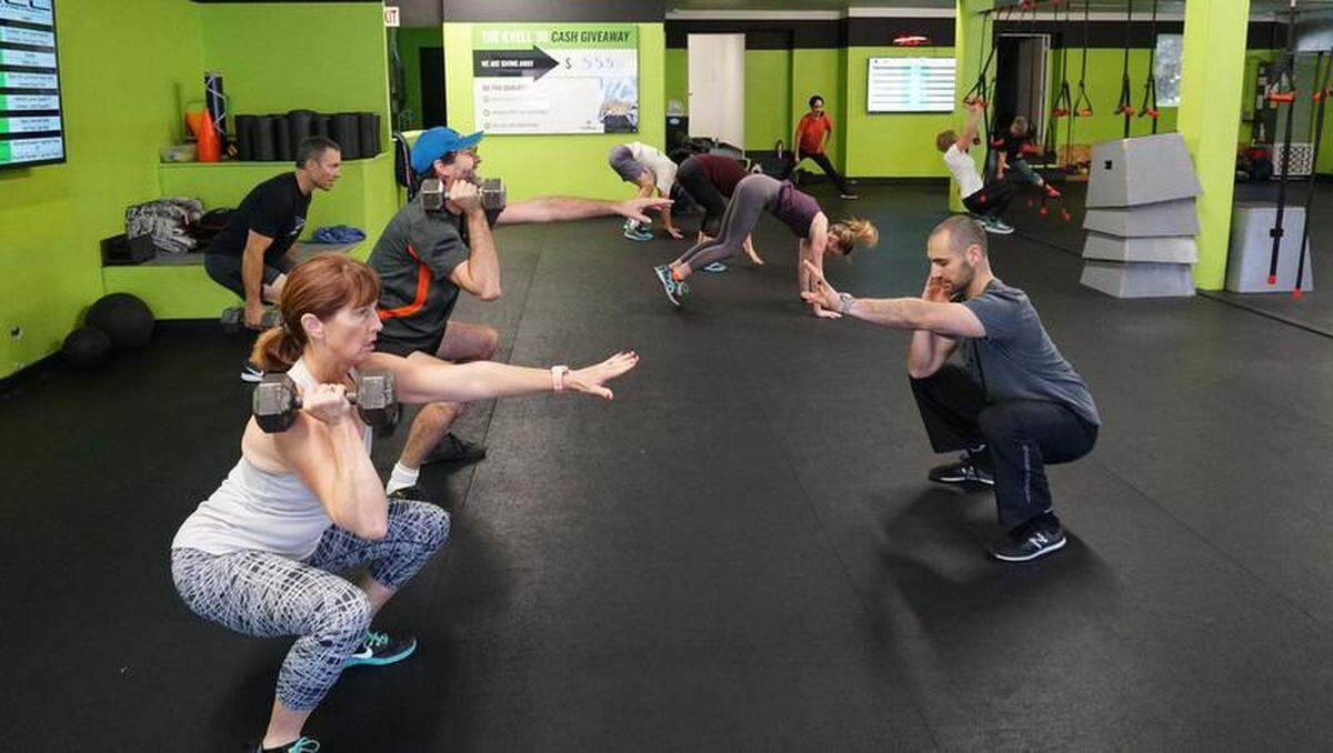 Kvell members voted owner Brett Denton, right, the 2019 Best of Treasure Valley “personal trainer” and Kvell the “best exercise studio.”