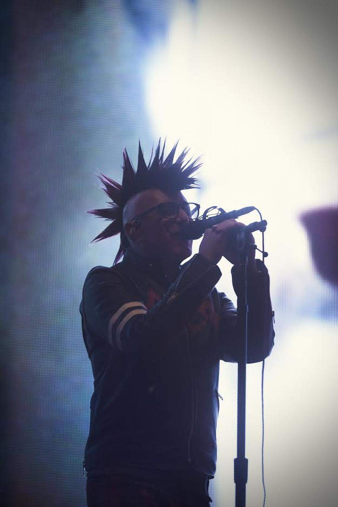 Maynard James Keenan of the prog-metal band Tool.