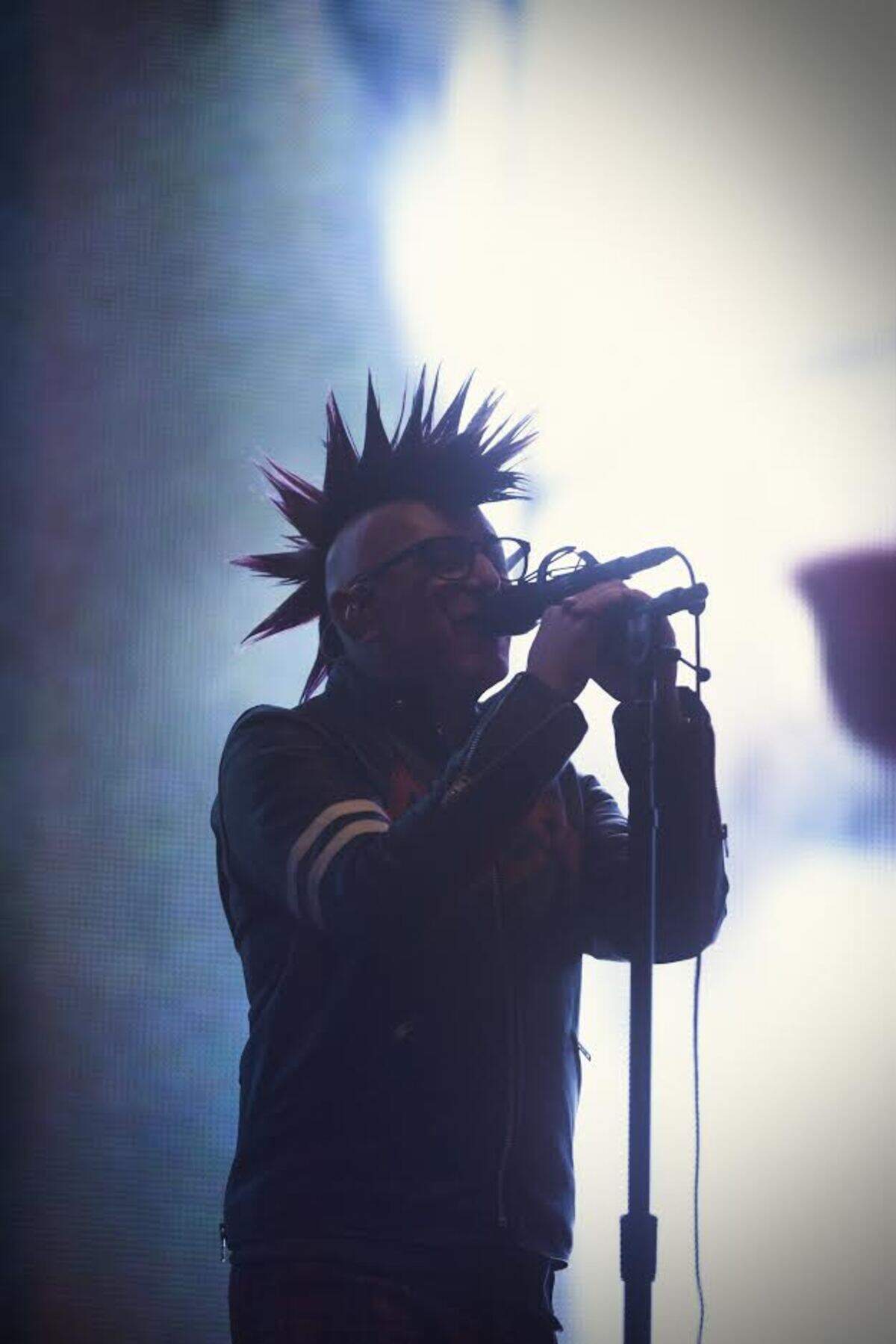 Maynard James Keenan of the prog-metal band Tool.