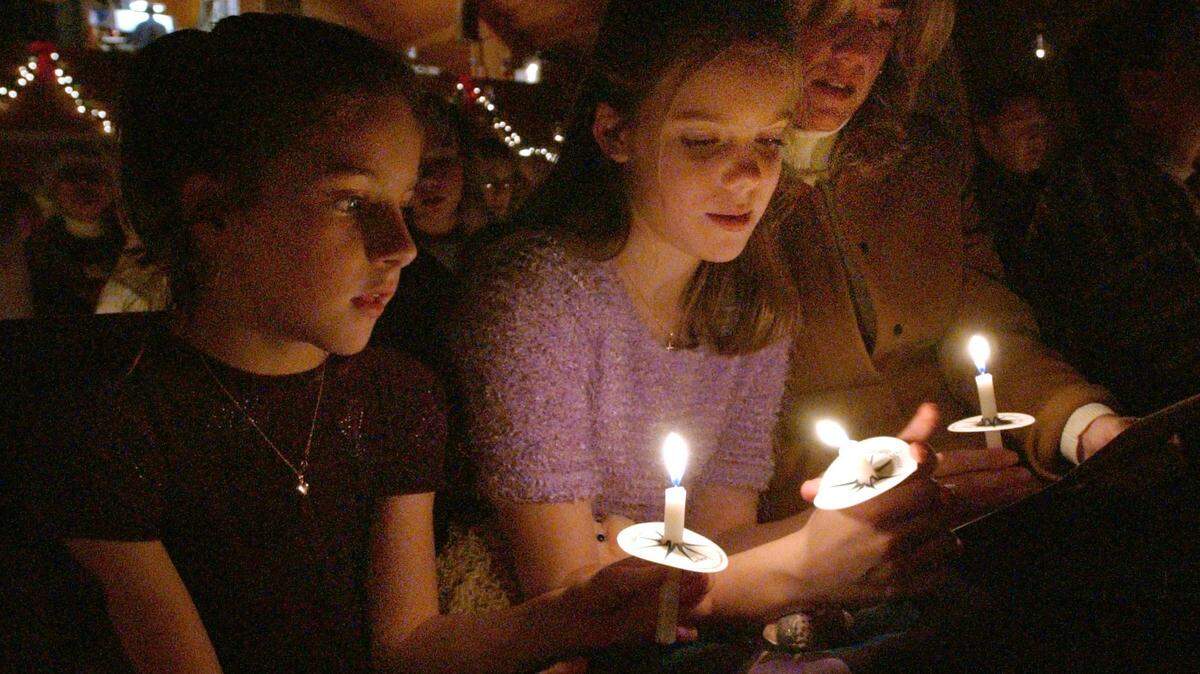 Attend Christmas Eve services in the valley. Some churches are also holding Christmas Day services.