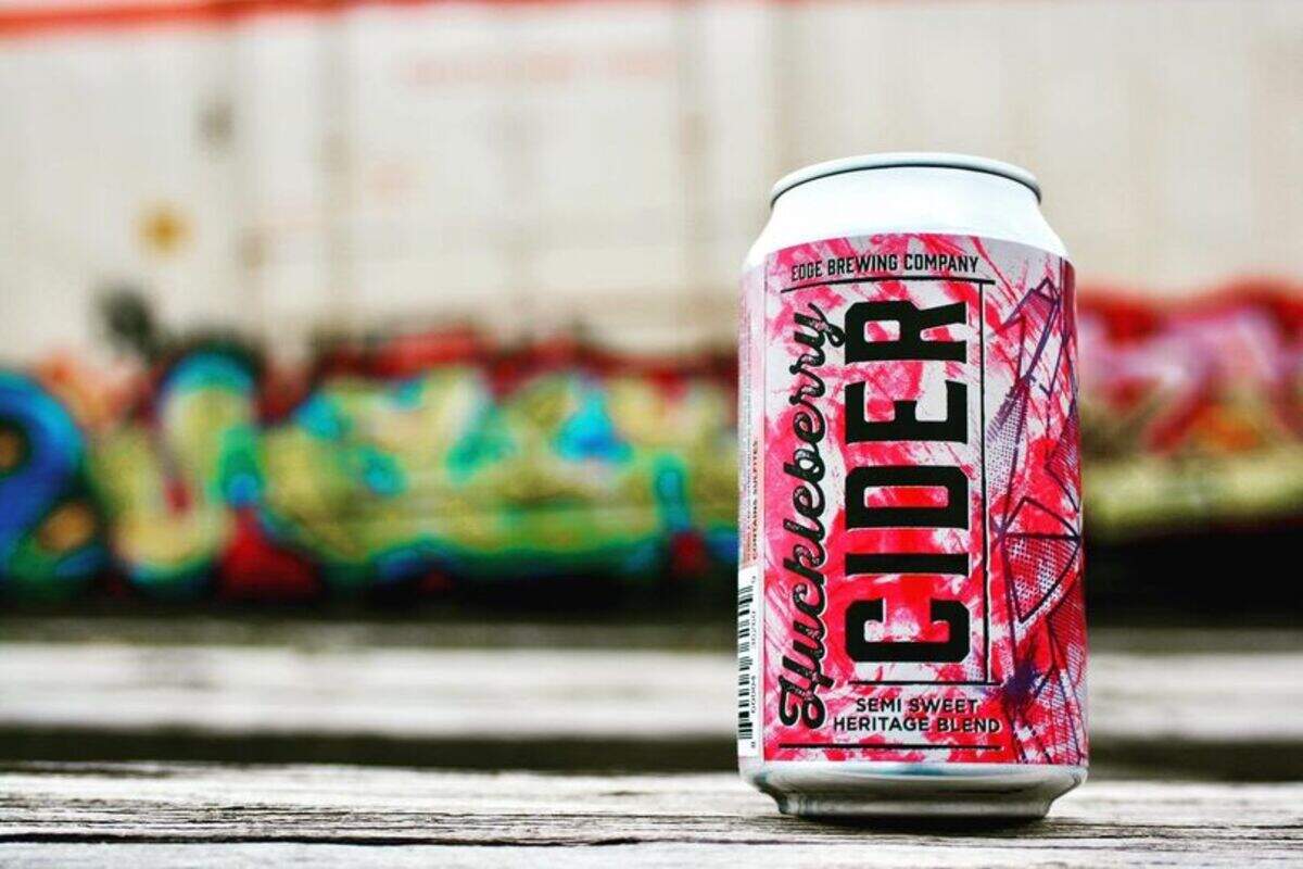 Manufactured in Garden City by Western Collective in the future, Edge Brewing’s Hucklebery Cider is one of the products that will continue to be sold in the Treasure Valley.
