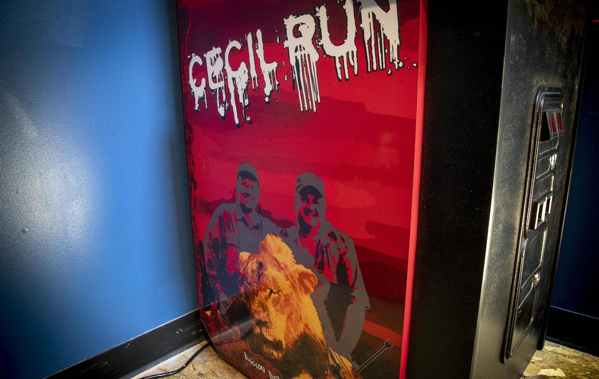Tyler Saling, the guy who made the Harambe Kong video game is debuting his sequel-Cecil Run.