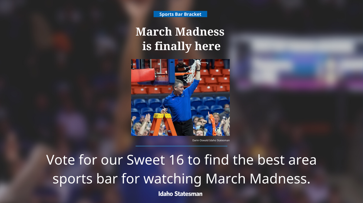 Just 16 bars remain in the battle to be named the best spot in the Treasure Valley for watching March Madness.