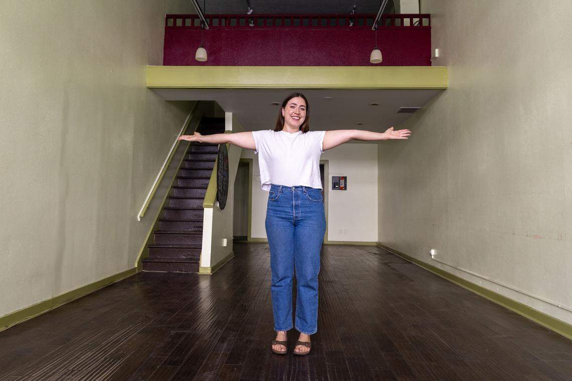Right now the downtown Boise space is vacant, but Samantha Haroian hopes to soon fill the store with romance books for fans of the genre.