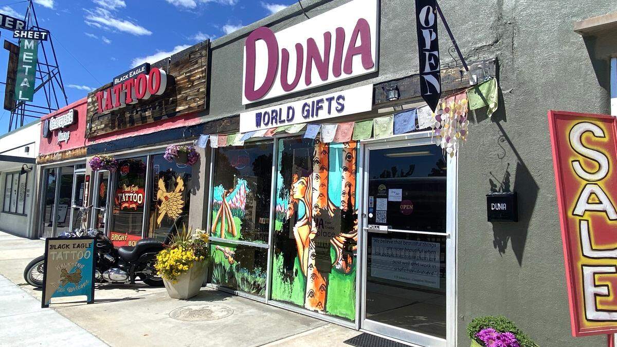 Dunia Marketplace’s storefront at 1718 W. Main St. in Boise will close May 26.