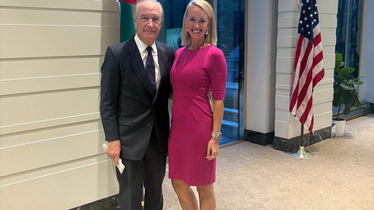 Heather Kempthorne Myklegard with her father, former Idaho Gov. Dirk Kempthorne.