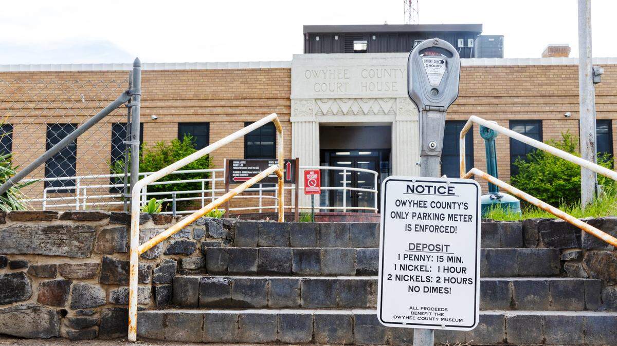 Technically, Murphy isn’t a town. It’s classified as a “census-designated place.” But it’s a place with one parking meter.