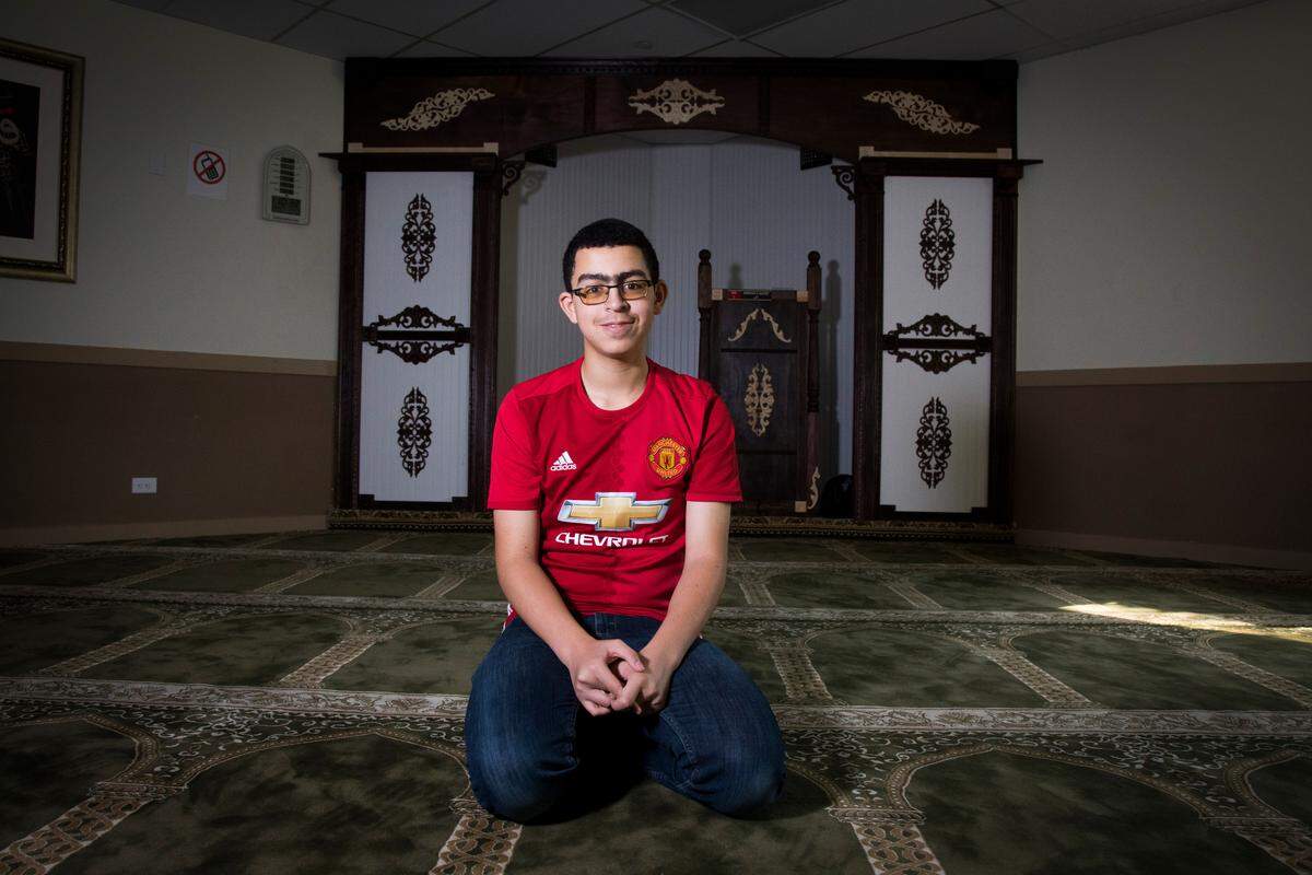 Omar Abdelnaby, 15, is a junior at Borah High School.