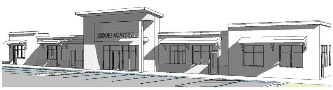 Kiddie Academy proposed in Meridian could provide daycare for up to 182 children, according to city filings.