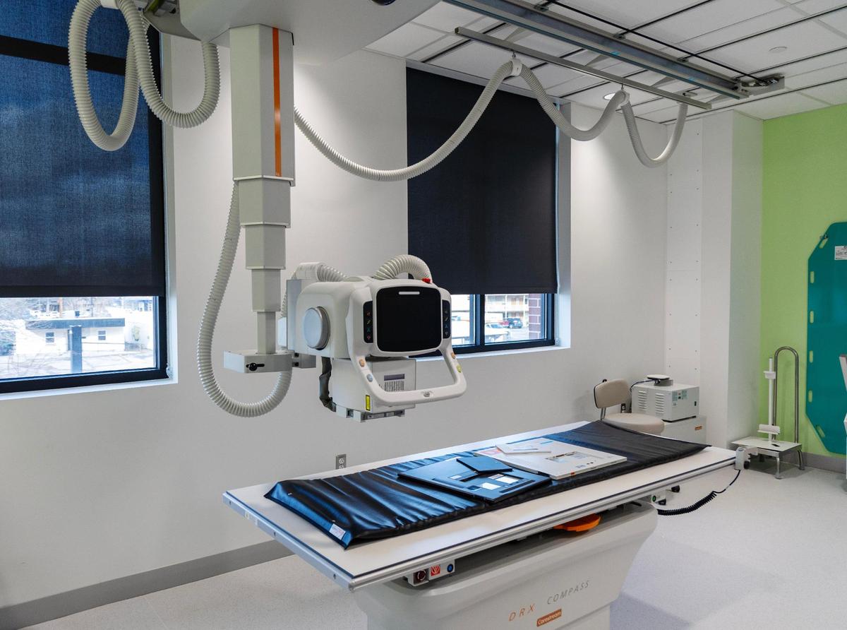 X-Ray services are provided at St. Luke’s Health System’s new Center for Orthopedics and Sports Medicine in Boise.