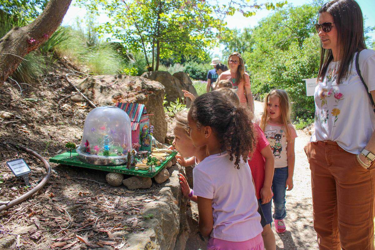 The Idaho Botanical Garden filled its flowers with handmade fairy and gnome homes. They’ll be around for the entire month of May.