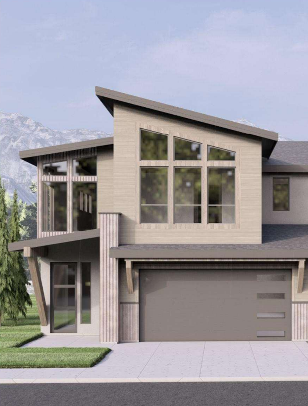 An artist’s rendering of a home similar to homes planned in the planned Adelaide Village subdivision of homes on roughly 10 acres in Northwest Boise.