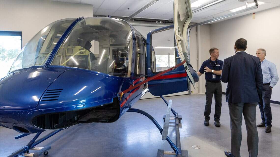 Life Flight needed a state-of-the-art training center. Meridian was the ideal spot