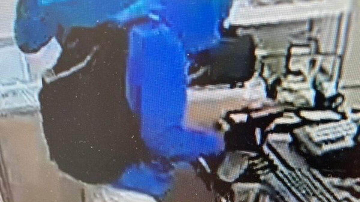 Police said the suspects were white male adults wearing hoodies with sweatpants.