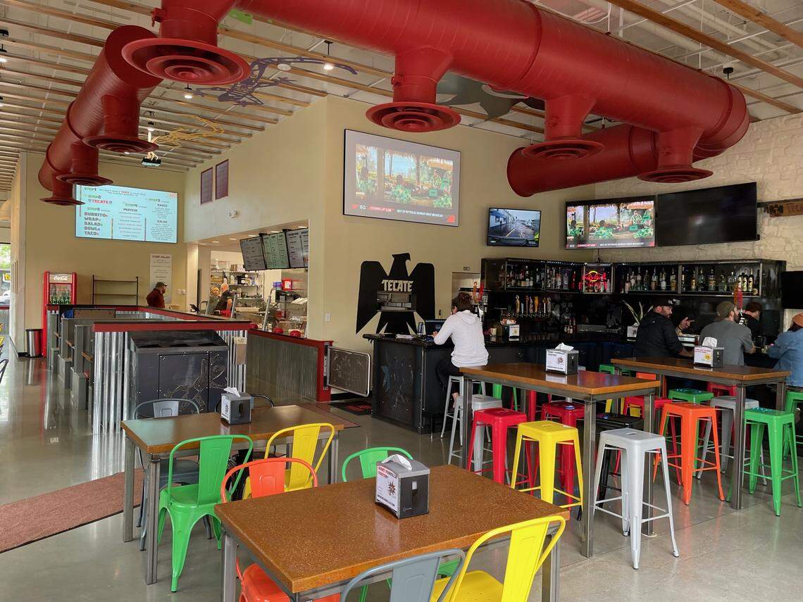 The colorful, new Parrilla Grill has opened at 503 W. Idaho St.