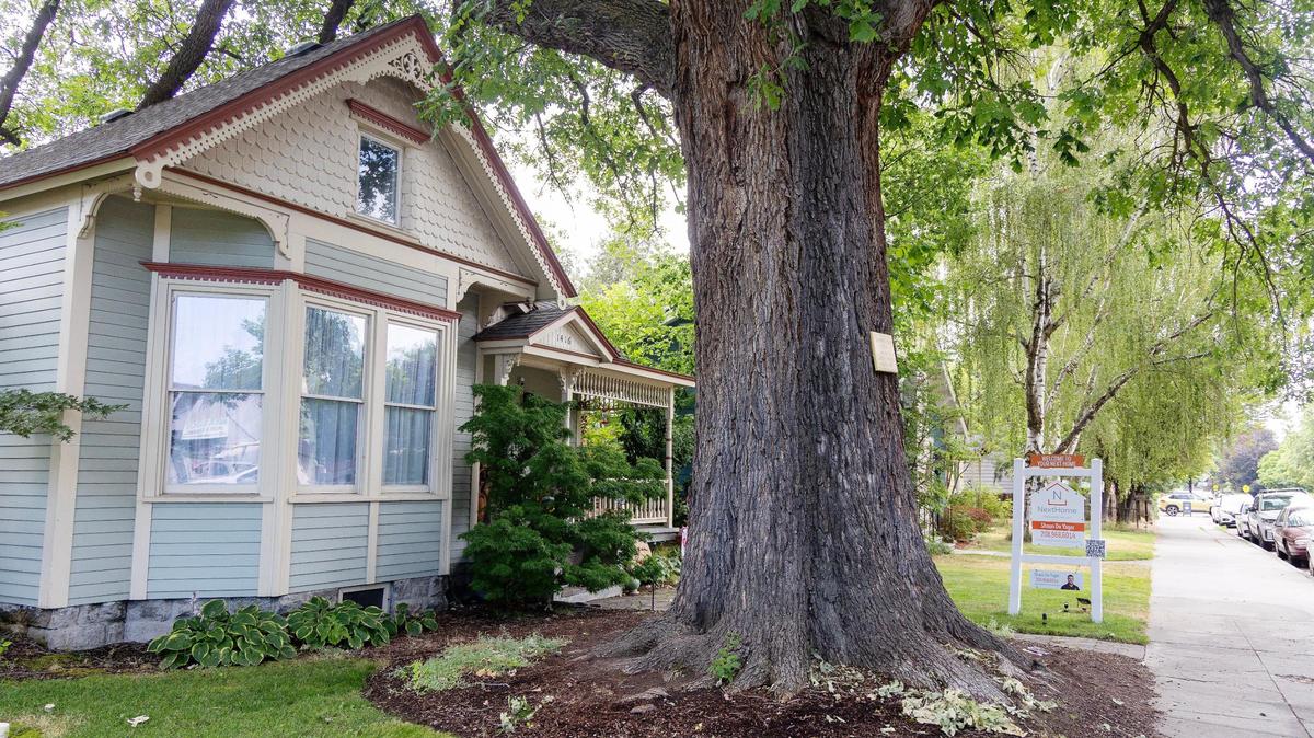 The house at 1416 N. 13th St. in Boise lies just outside the boundary of the Hyde Park Historic District.
