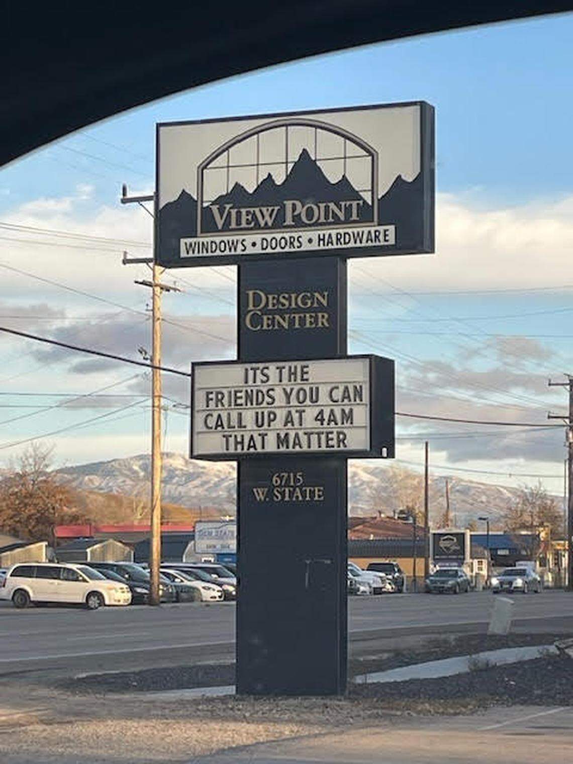 “We have received a lot of voice mails over 17 years,” View Point co-owner Jay Pearson says. “Mostly good ones saying our message made their day — and they can’t wait for the next one.”