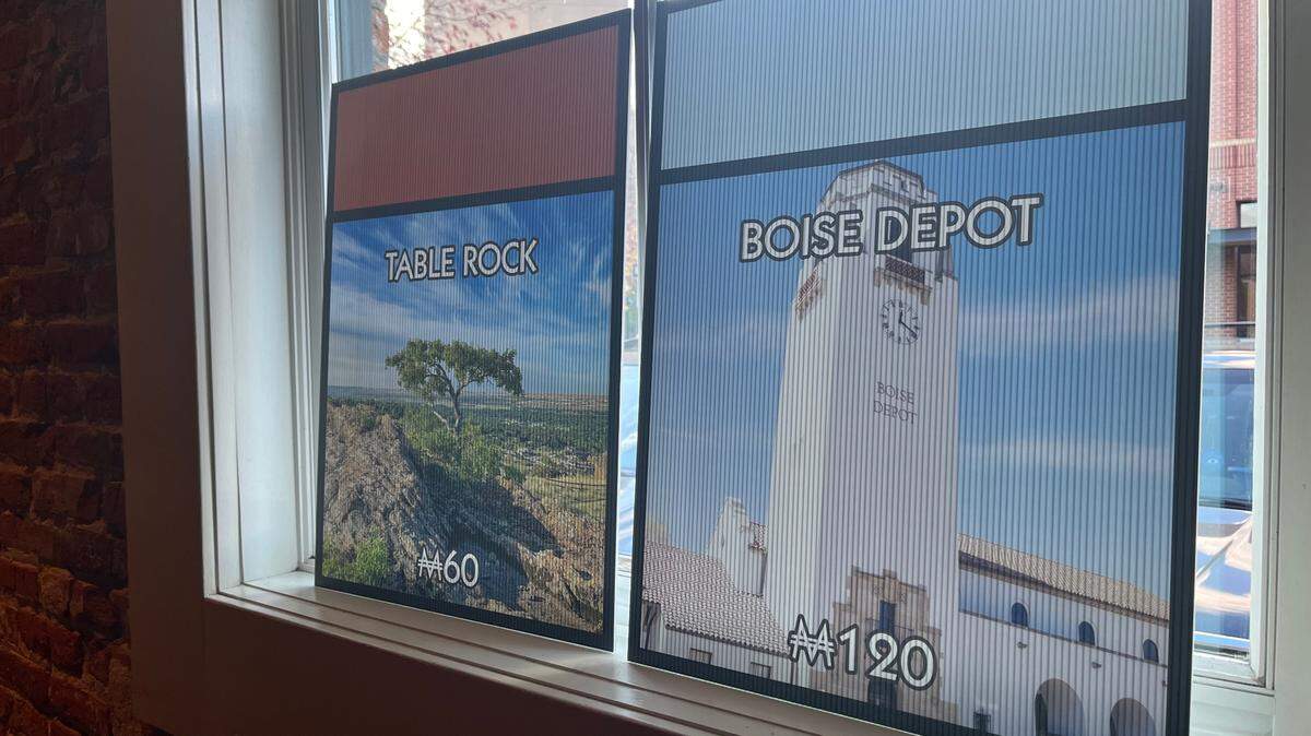 The Boise Depot and Table Rock are two of the many local landmarks featured in the game.