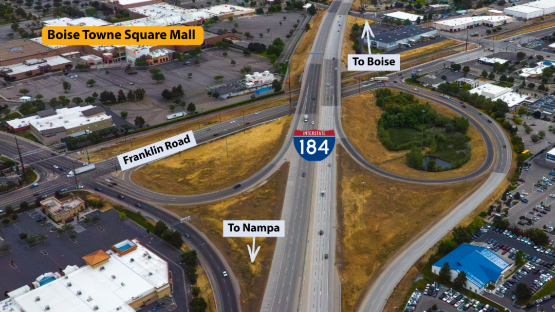 Ramp closures coming on I-184 Connector in Boise. Here’s where, when