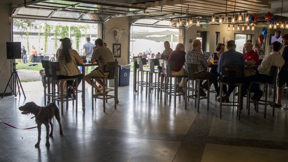 It was Yappy Hour at Payette Brewing on Wednesday, Aug. 22, with an open invitation for owners and their dogs.