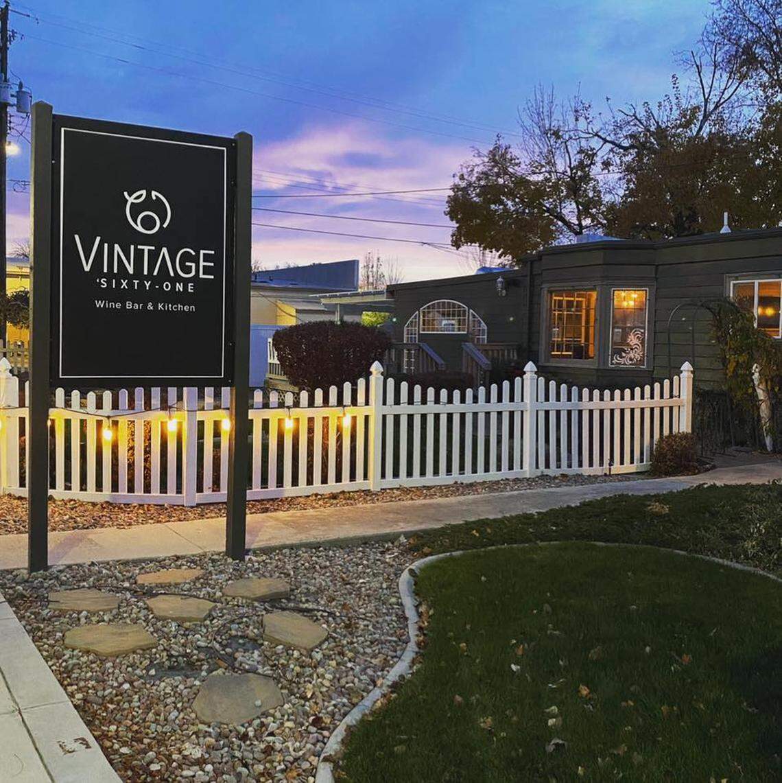 Vintage ’61 is a destination for fine dining and wine in Meridian.