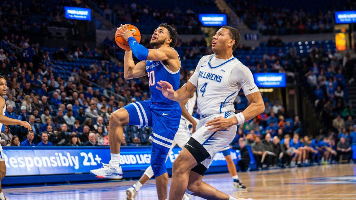 Marcus Shaver Jr. had eight points and six rebounds in Boise State’s 57-52 win Saturday at Saint Louis.