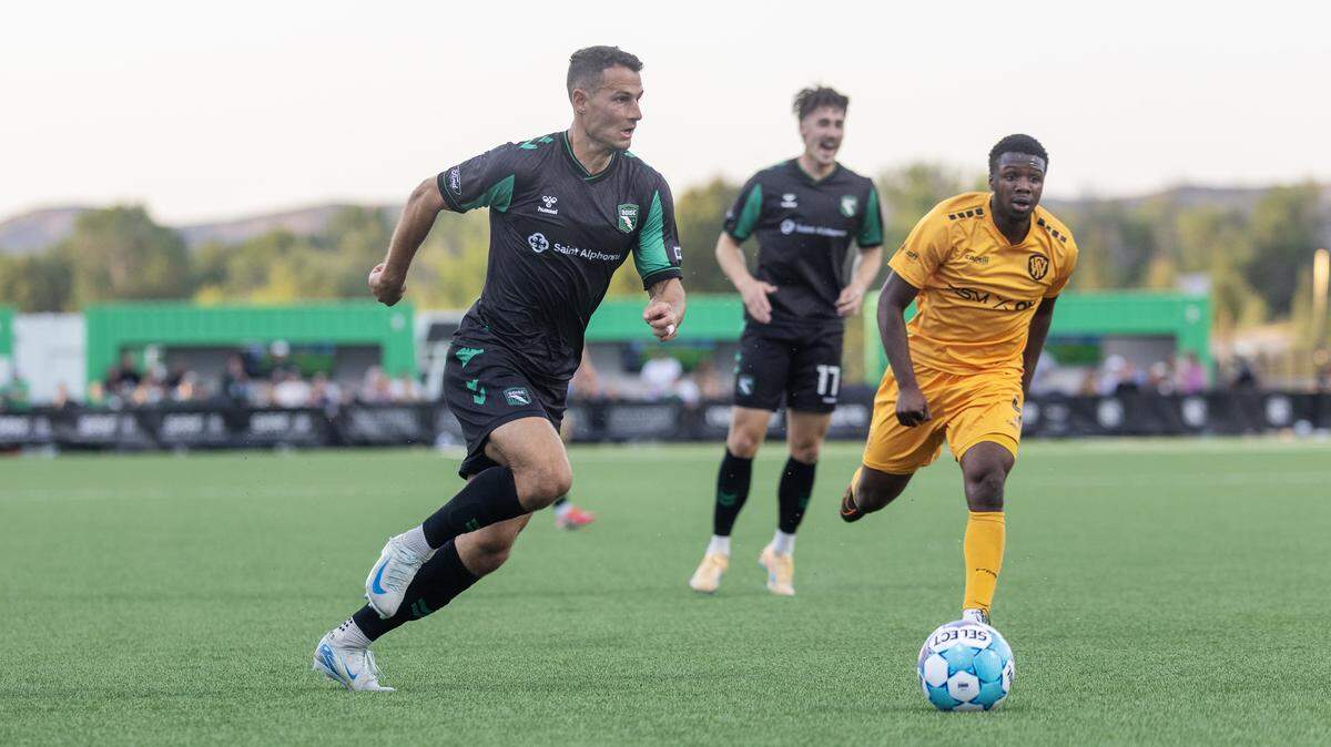 AC Boise's Jonathan Ricketts controls the ball during their soccer match, Saturday, May 23, 2026, at Athletic Club Boise Stadium. Fort Wayne FC defeated AC Boise 3-1.