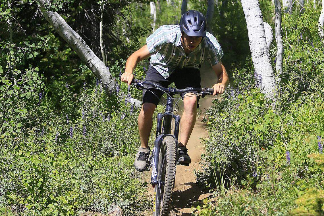 Pomerelle Mountain Resort will only offer lift-served mountain biking two weekends this summer and fall, but riders are welcome to bike uphill under their own power and ride its network of trails beginning July 1. Thirteen Ski Idaho destinations offer summer recreation opportunities ranging from lift-served mountain biking and scenic chairlift and gondola rides to hiking and trail running, disc golf, zipline tours, horseback riding, and more.