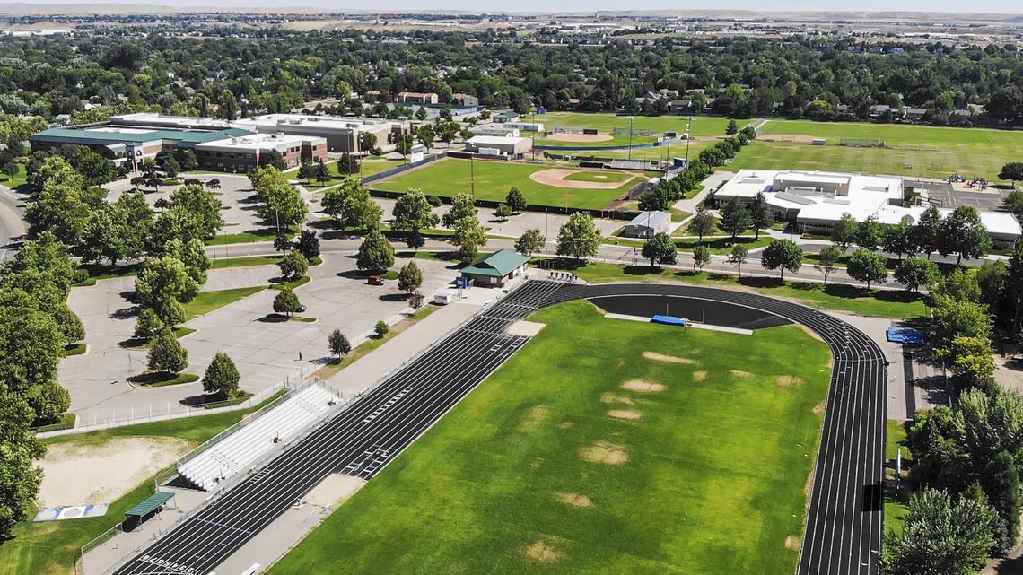 A neigborhood blocks Timberline’s expansion to the west. And expanding to the east runs into the school’s shot put facility and a parking lot.