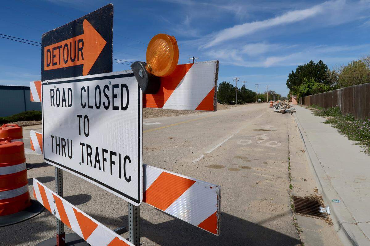 Signs of the times on Ada County roadways warn of closed thoroughfares and detours. This construction season is the busiest in the region, with $61 million worth of projects underway.