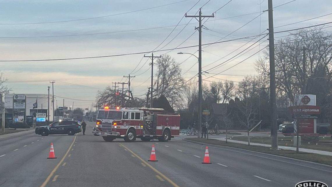 Update: Curtis Road reopens, Boise Bench power restored after line went down