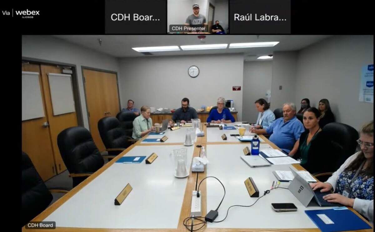 Central District Health board members hold a meeting in August both in person and via its YouTube page. Livestreaming meetings allows board members and the public to attend meetings virtually, improving government transparency and public participation. There’s no reason to stop livestreaming now.
